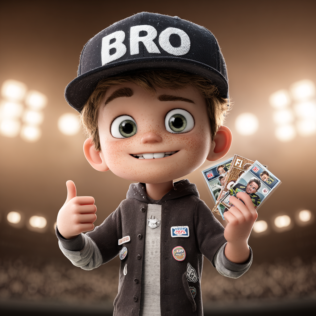 StickerBro Maskottchen